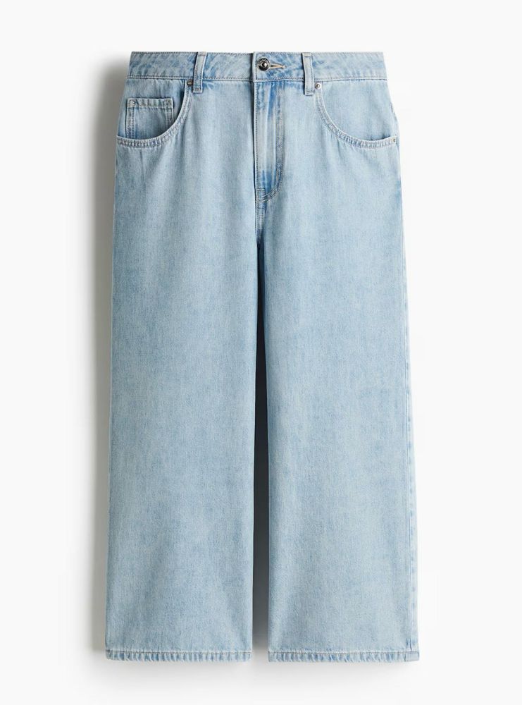 H&amp;M Cropped High waist jeans