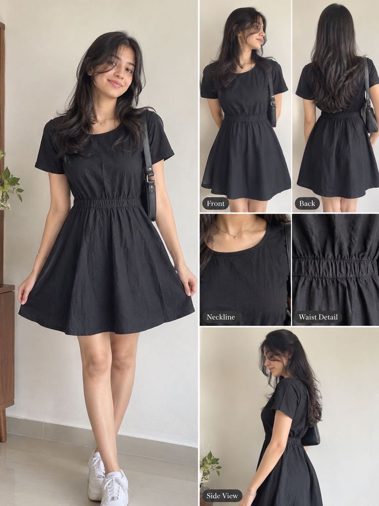 unused with tag Chic Black Mini Dress