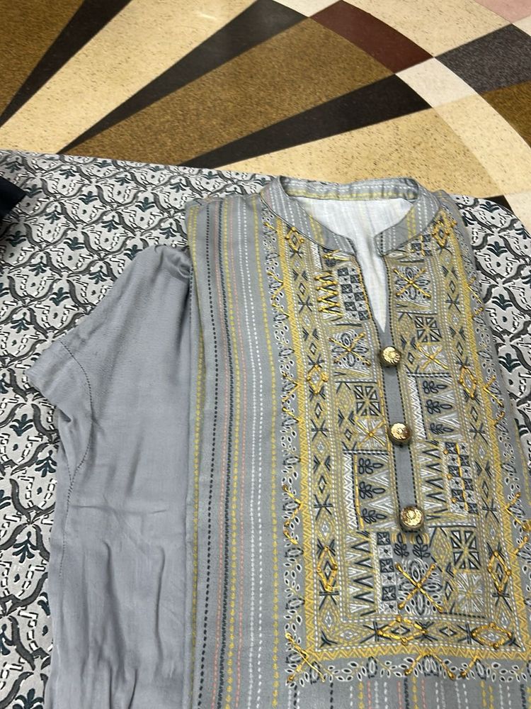 Embroidered Kurta