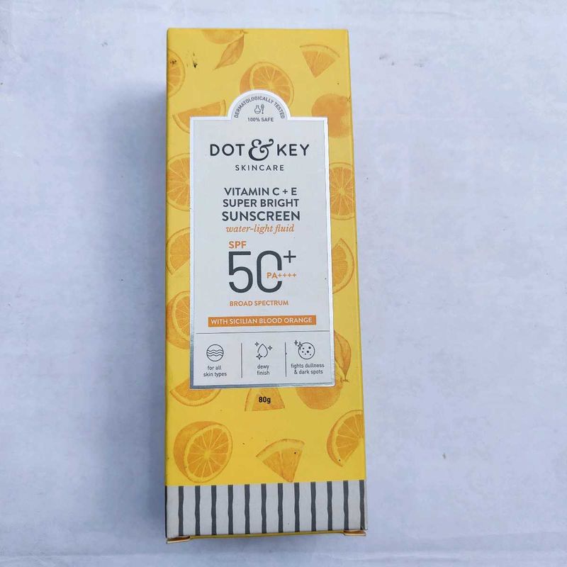 New and Sealed Dot &amp; Key Vitamin C+E Sunscreen