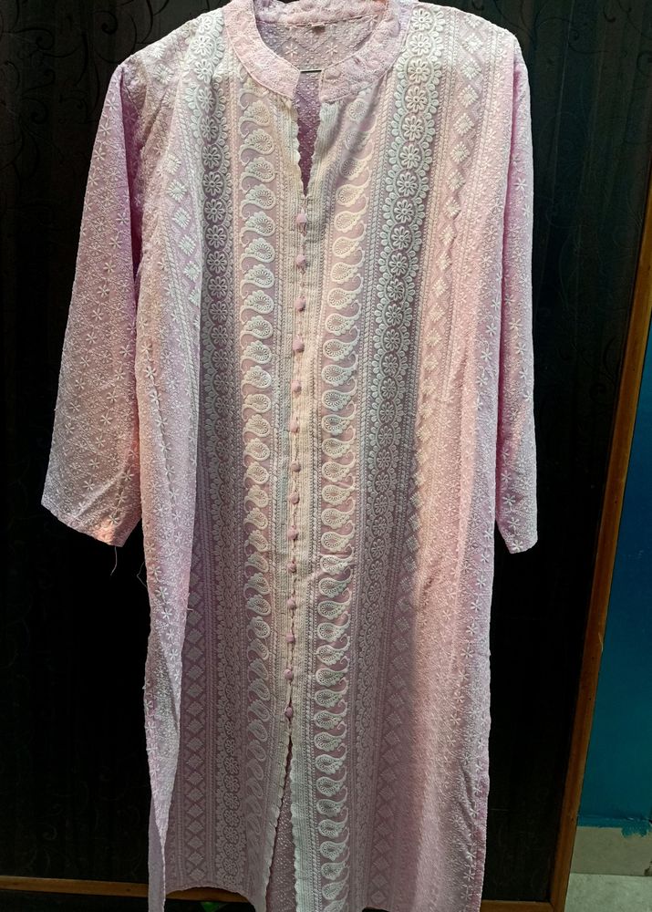 🔥Price Drop🔥Embroidered Chicken Kurti