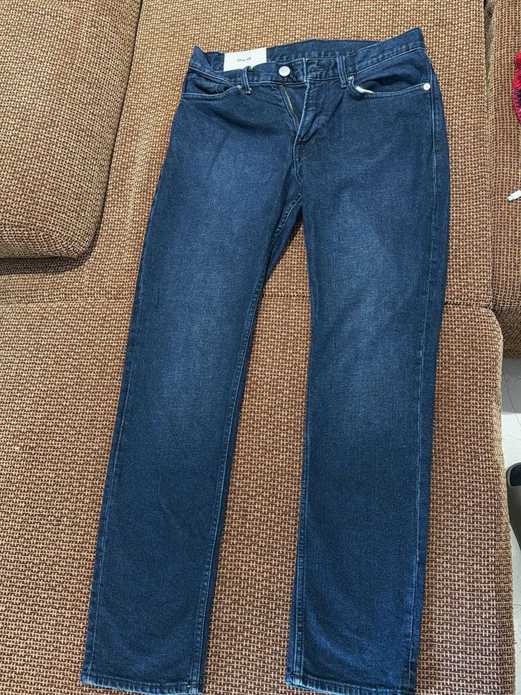 Dark Blue Denim Jeans - Size 30 inches