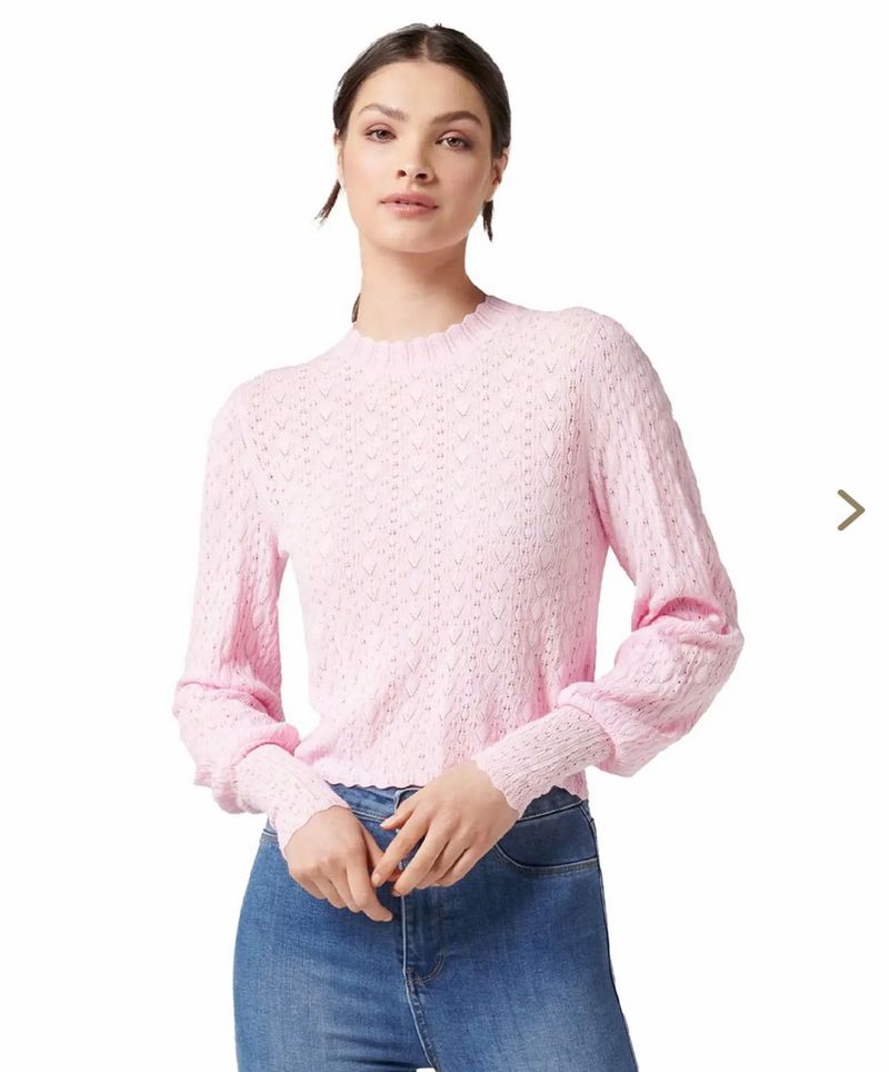 Forever New Textured Mia Pointelle Knit Jumper