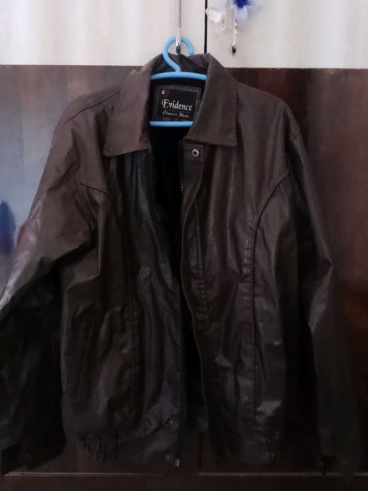 25 year old vintage Brown Leather Jacket