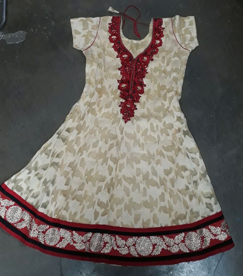 Brasso Dress Or Kurti ,Mid Length, For Festive Occasion.