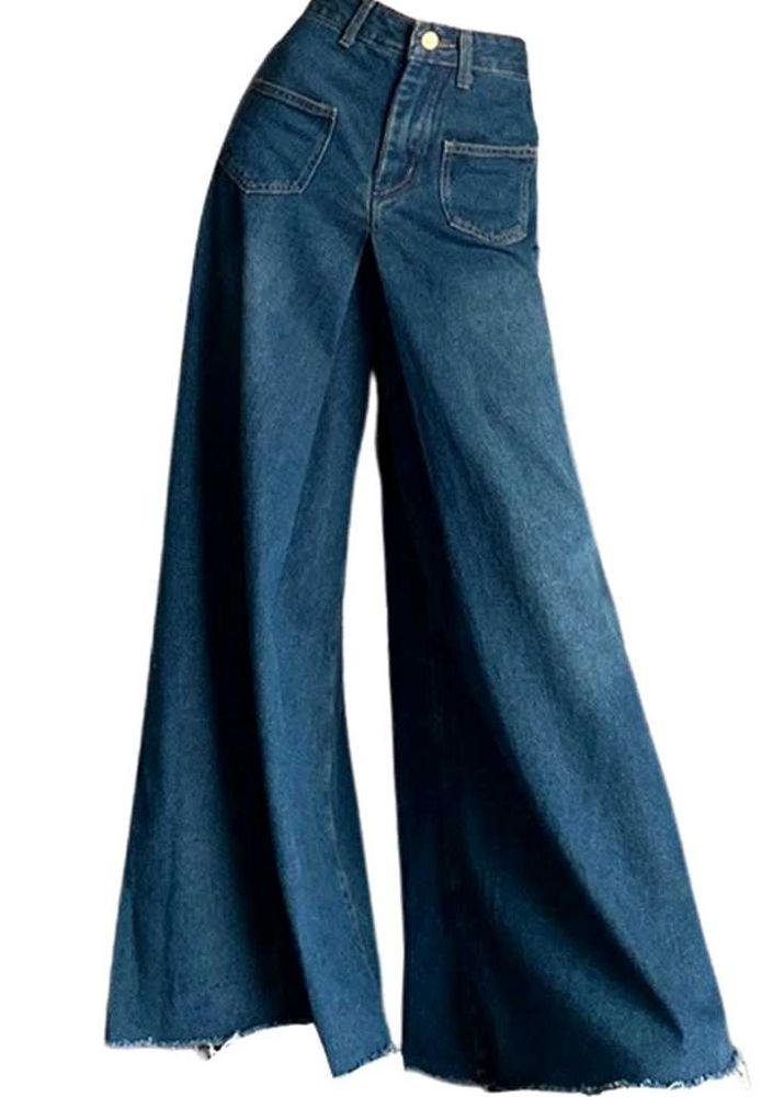 Wide Leg Denim Jeans