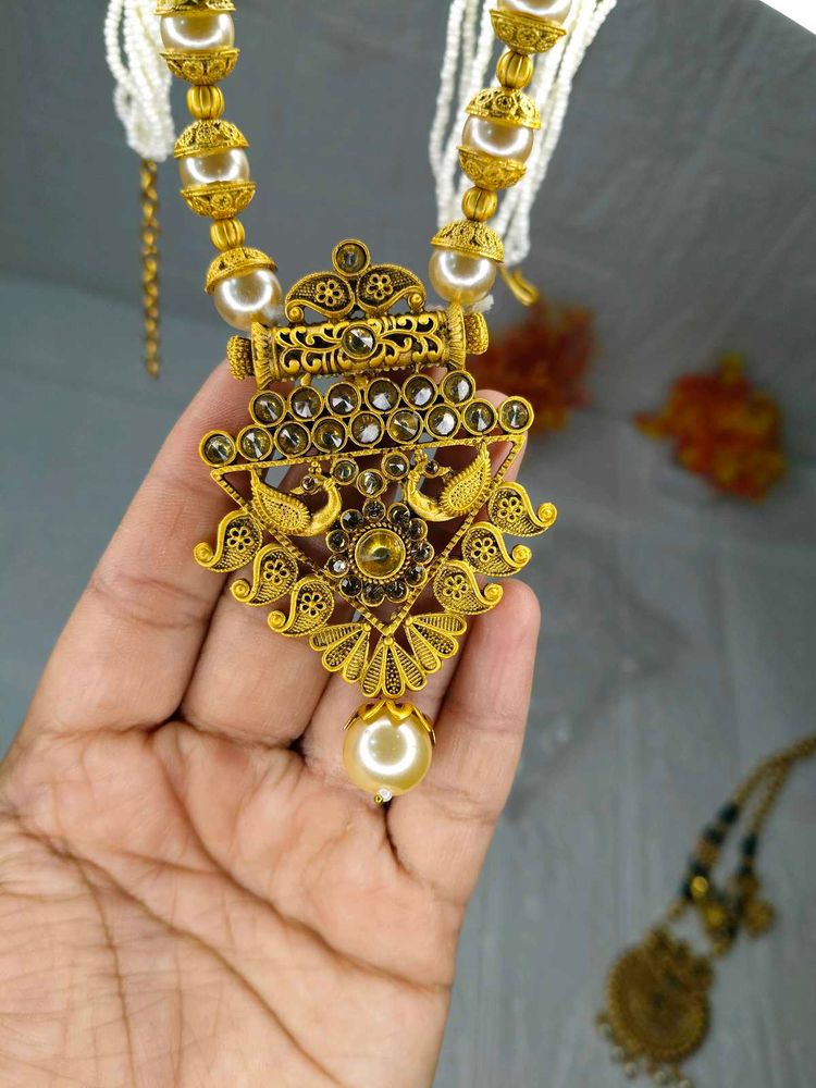 wholly new Elegant Gold-tone Necklace