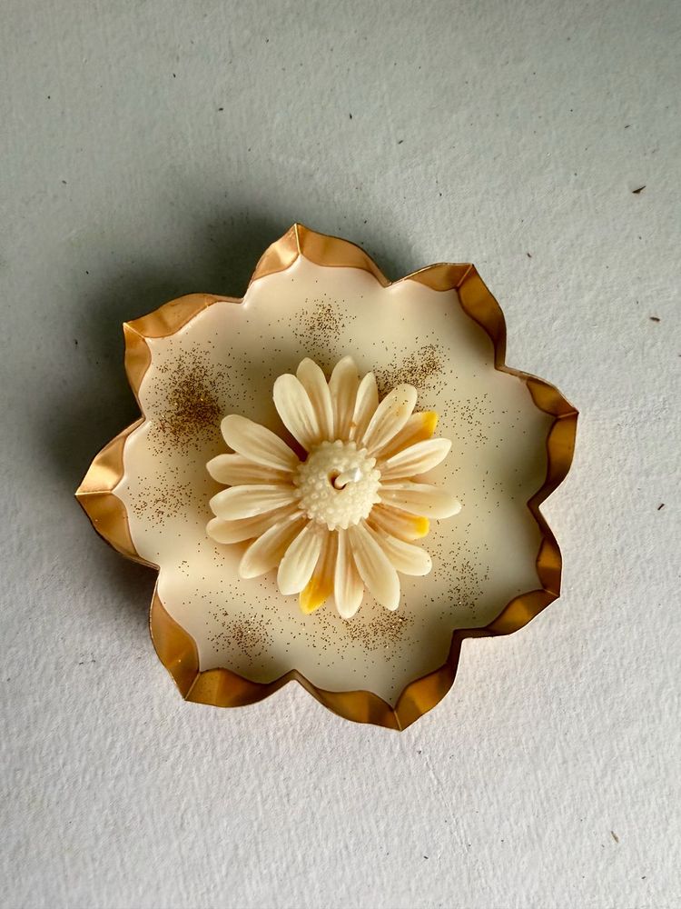Floral Decorative Candle Holder