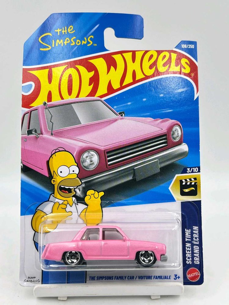 Hot Wheels The Simpsons Family Car