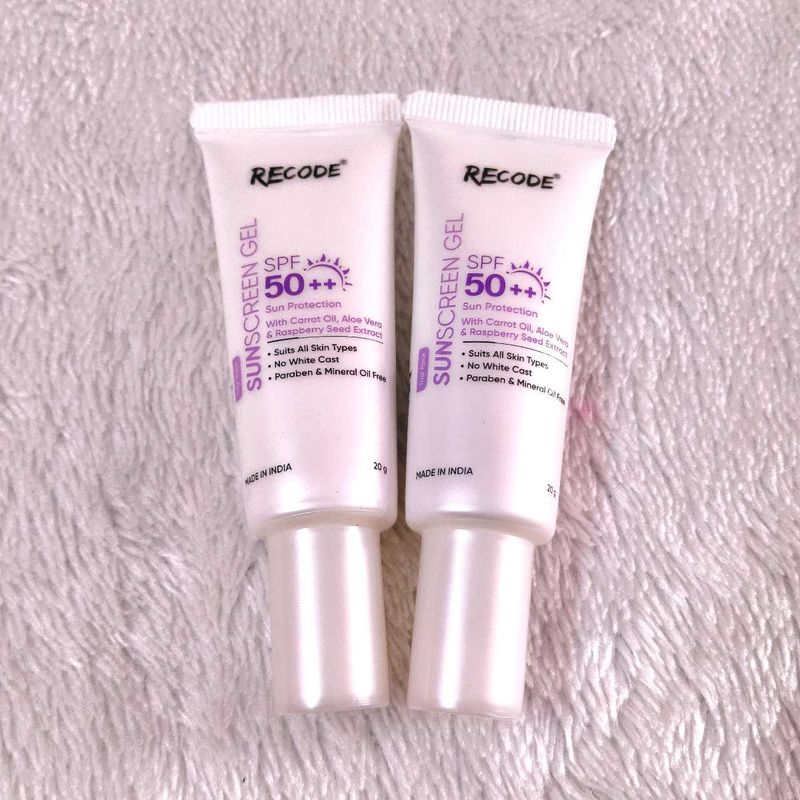 Recode Sunscreen Gel SPF 50++ (20g x 2)
