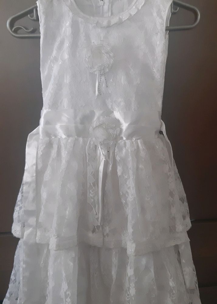 White Gown For Girls