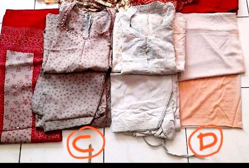 Designer Kurta Set with Dupatta 2pcs