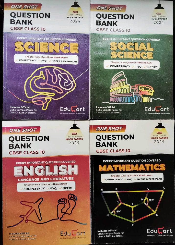 EduCart CBSE Class 10 One Shot Question Banks
