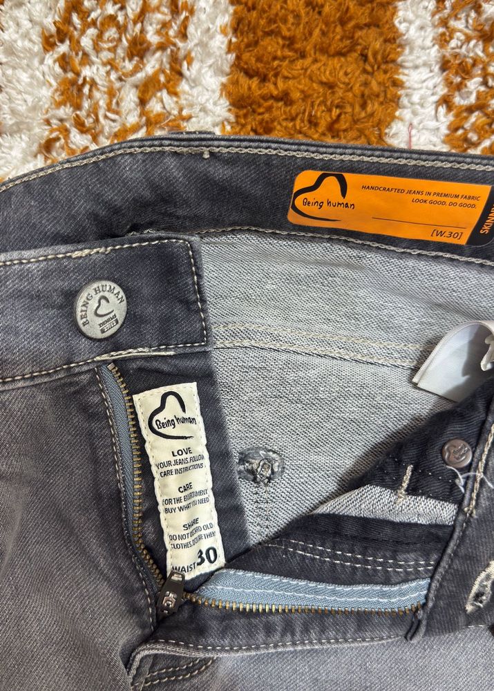 Being Human Gray Denim Jeans