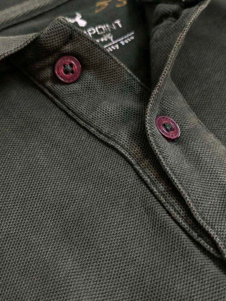 Men's Olive Green Polo Shirt