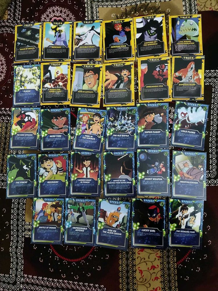Ben 10 Trading Cards Collection