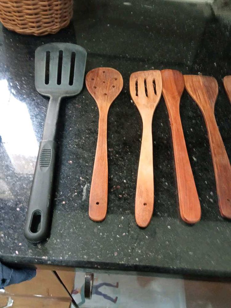 Wooden Cooking Utensil Set