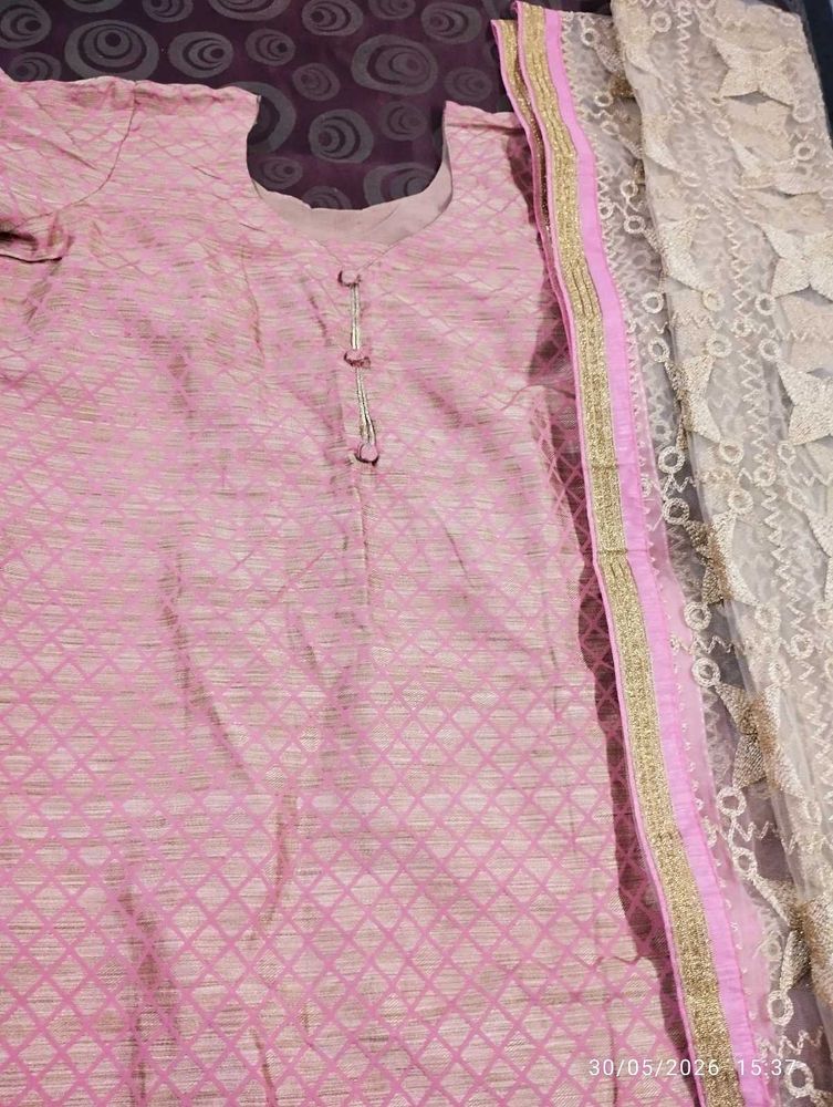kurti with pant.with.pocket