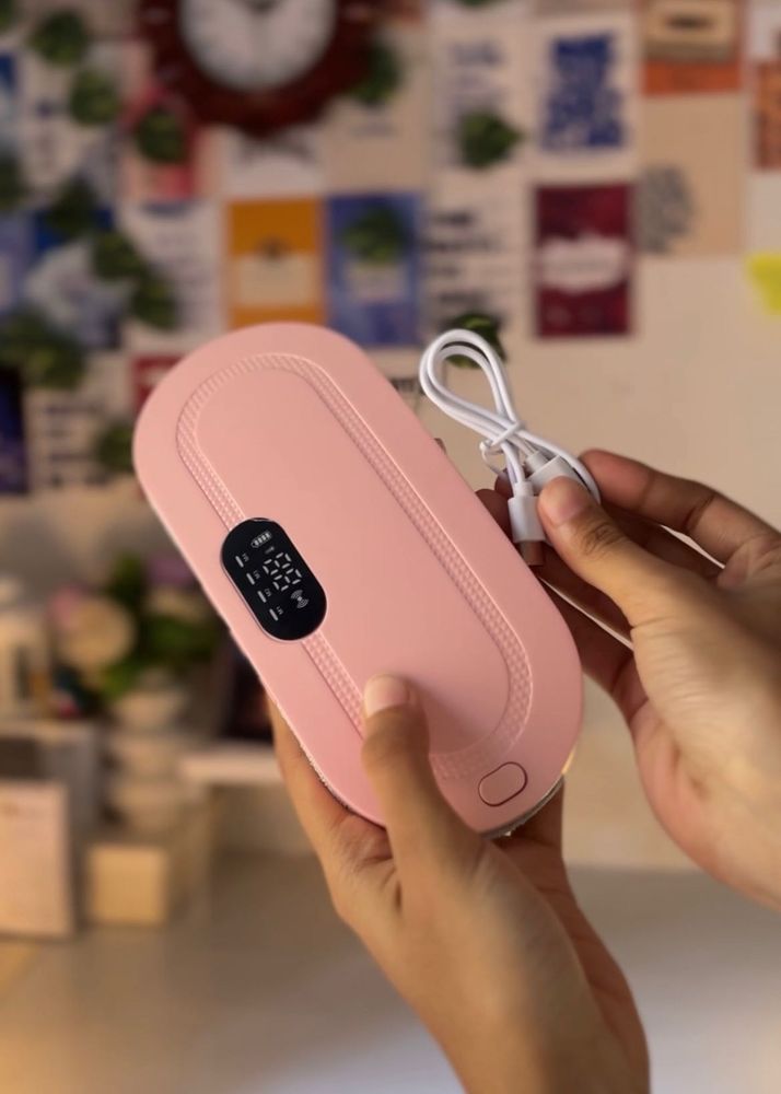 electric period pain heating and massaging