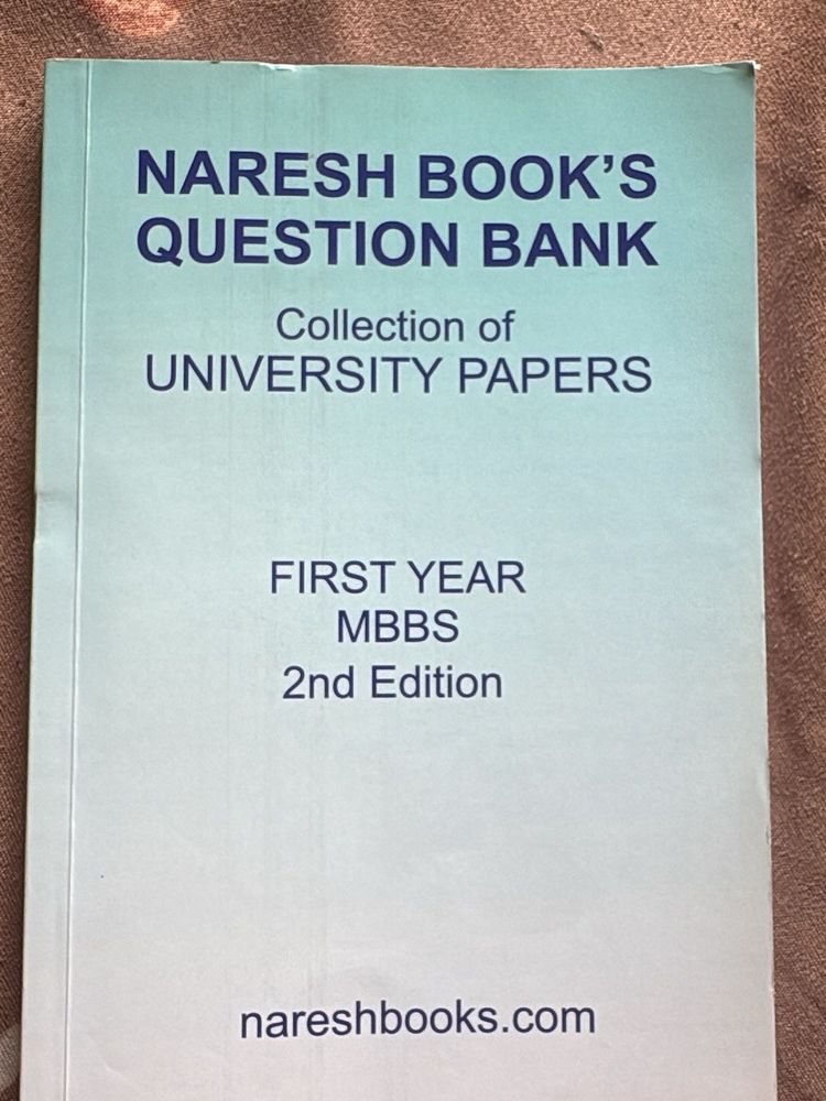 Naresh Book's Question Bank for MBBS