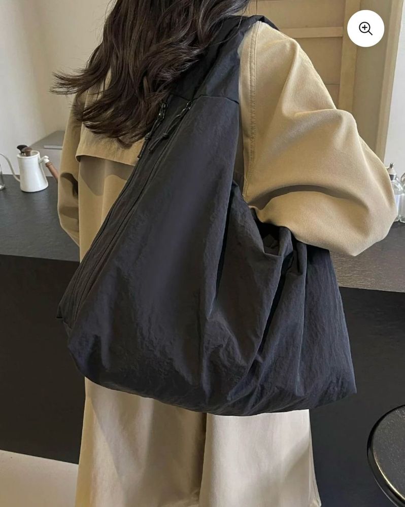 Chic Black Hobo Bag