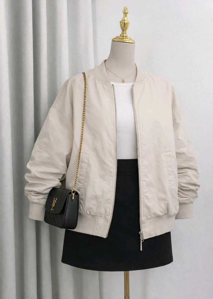 Zara oversized Bomber Jacket