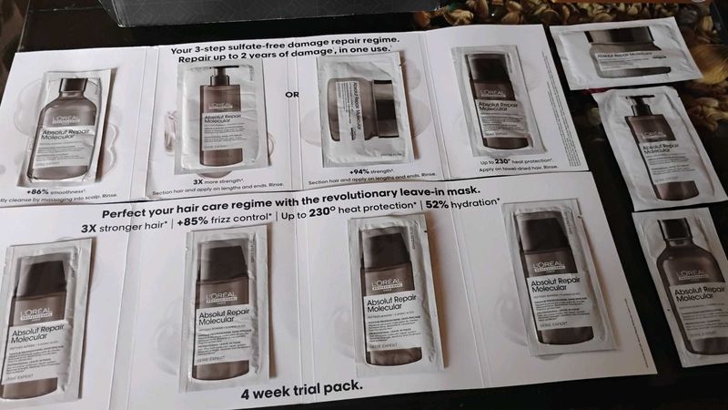 L'Oreal Absolut Repair Molecular Hair Care Trial P