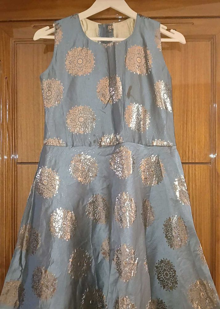 A Two Piece Gown.