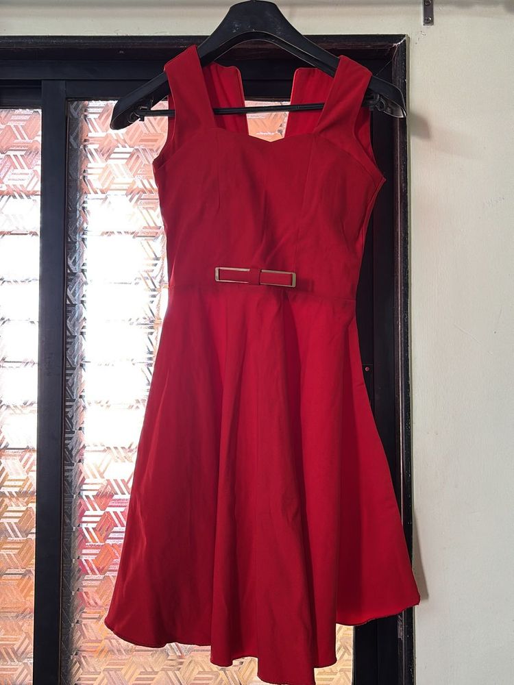 Hot Red Party Dress