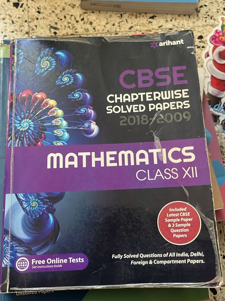 CBSE Mathematics Class XII Solved Papers