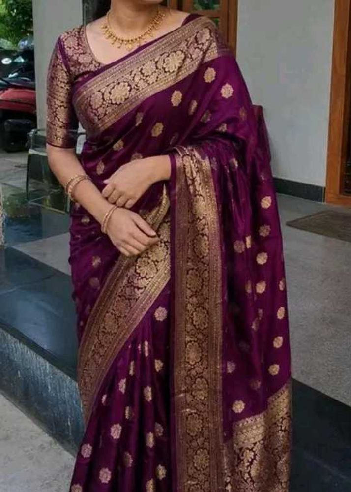 Cotton silk saree_used