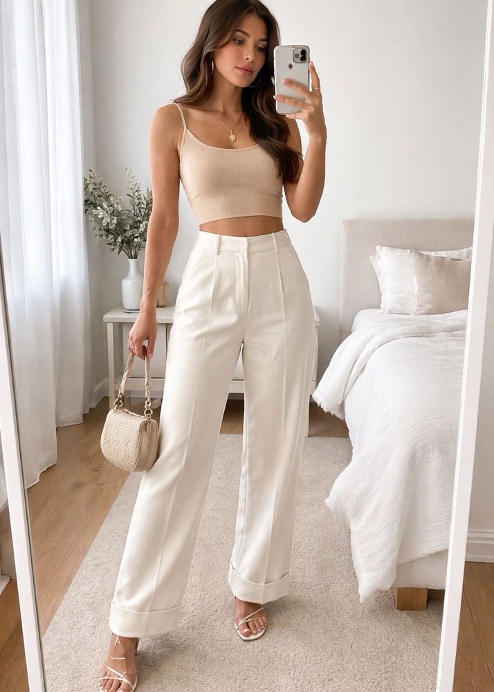 Chic Wide-Leg Trousers
