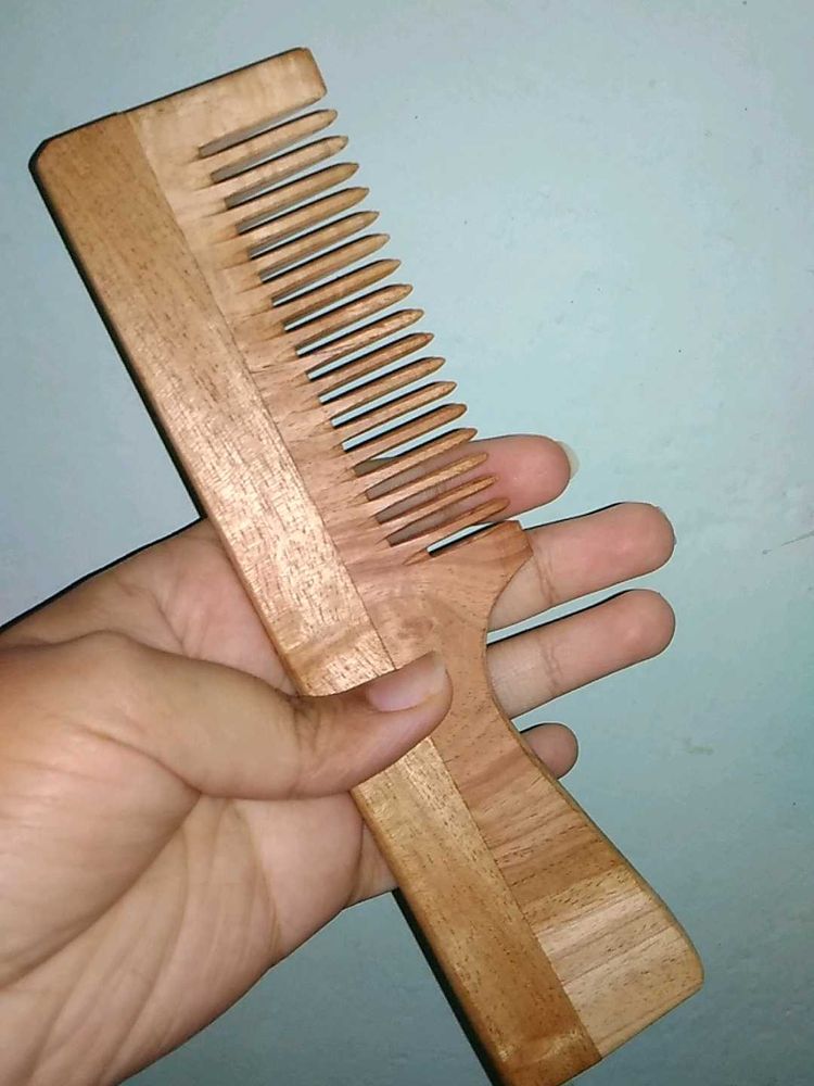 New😋 Wooden neem Hair Comb