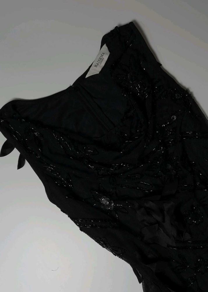 Black Beaded Dress