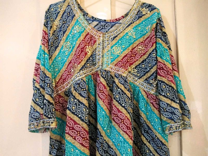 Bohemian Print Maxi Dress