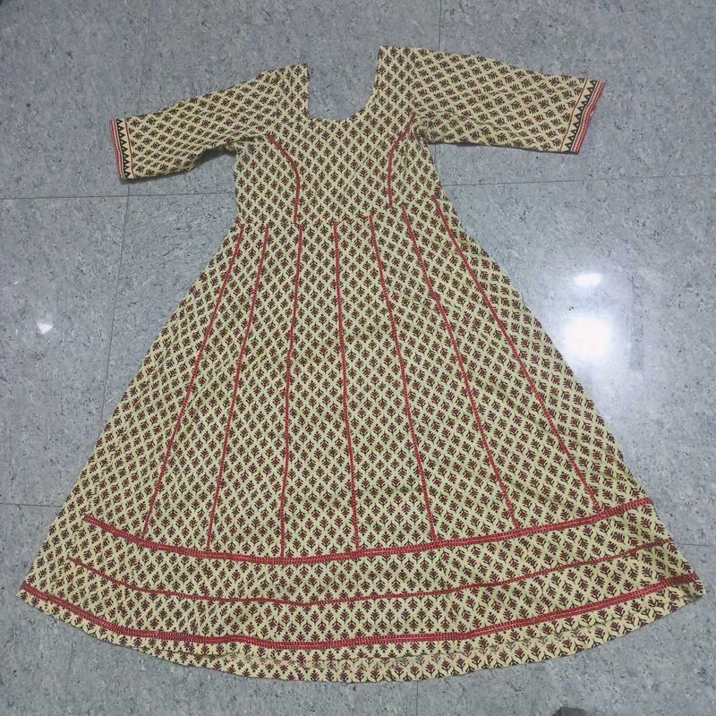 Elegant Printed anarkali Kurta