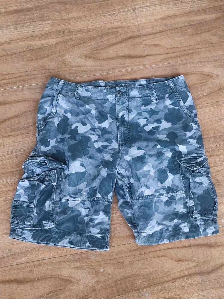 Unisex Camo Cargo Jorts