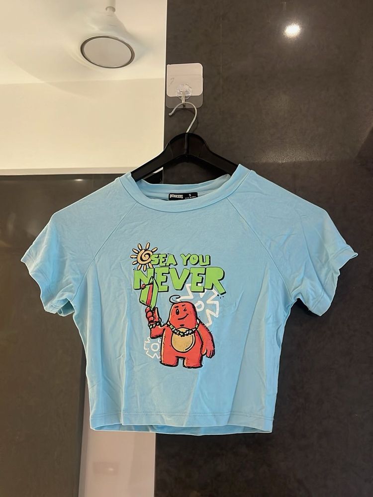 Blue Graphic T-Shirt