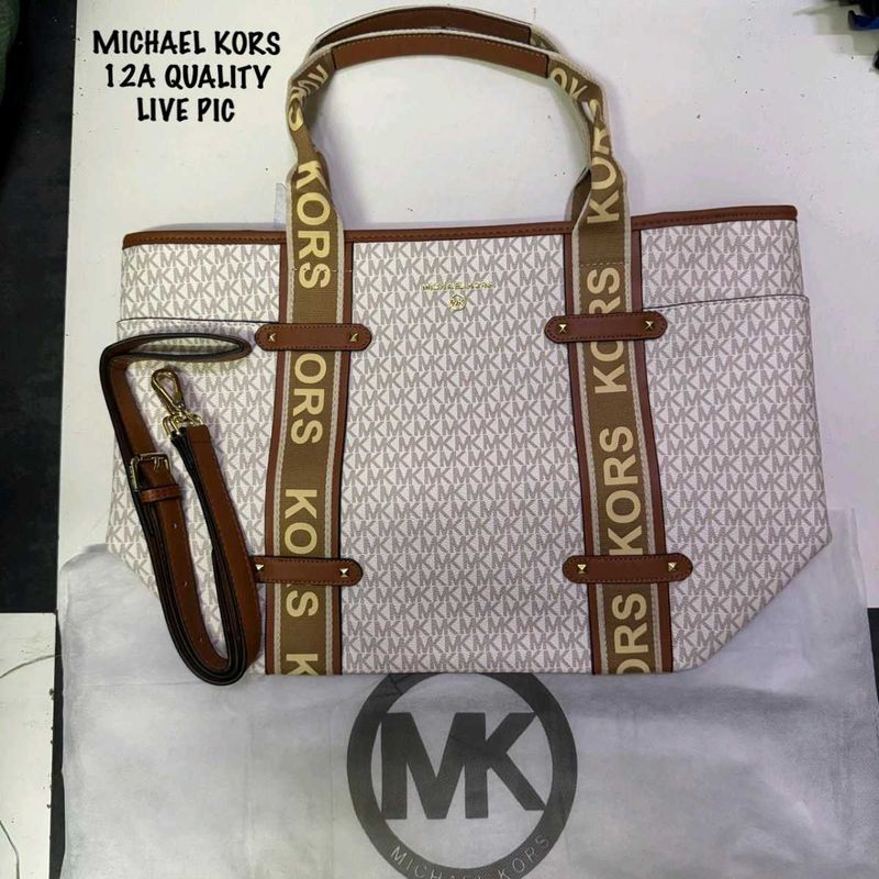 MICHAEL KORS*MK Maeve Tote Bag With Sling Belt*
