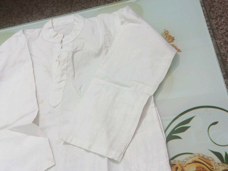 kids White Kurta