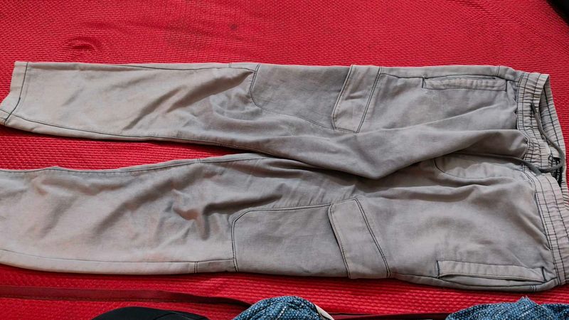Grey Zudio Cargo Pants