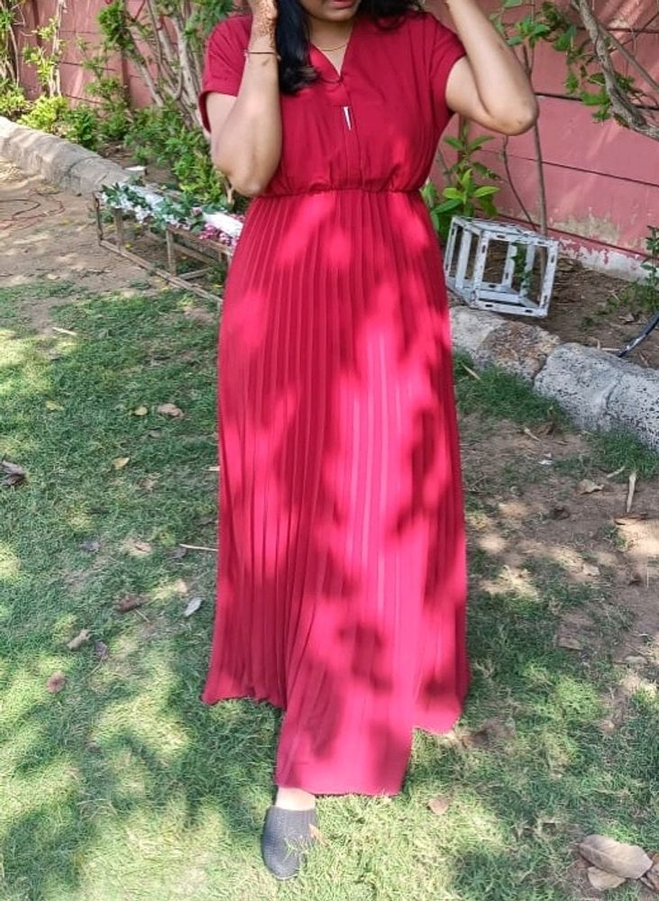 💥sale💥Beautiful Maroon Maxi Dresses Fow Women