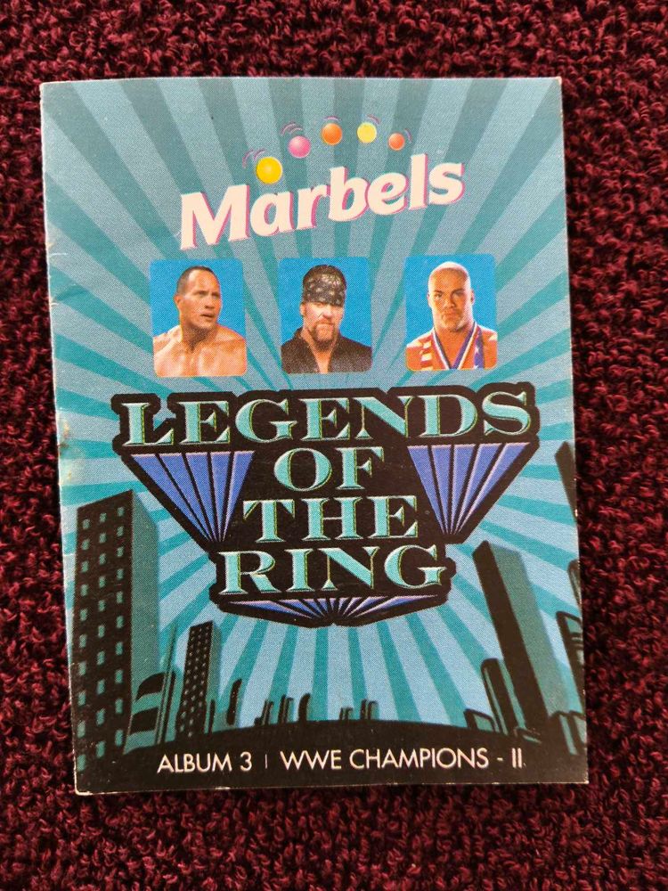 WWE Legends of the Ring Marbels Album 3