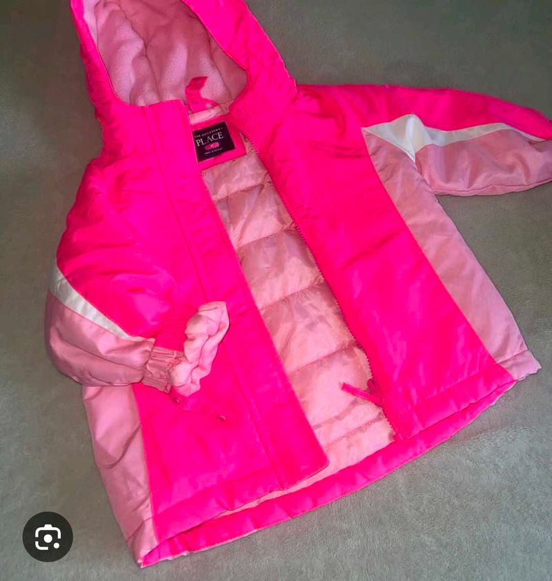 Pink Winter kids jacket