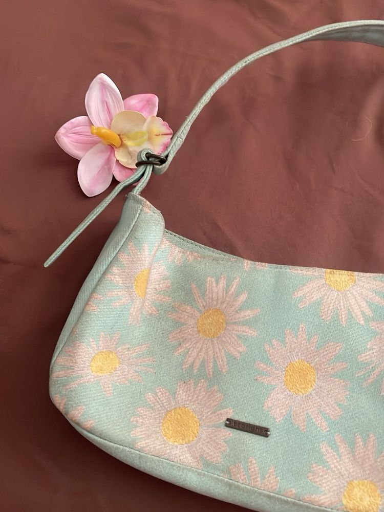 Daisy Print Shoulder Bag