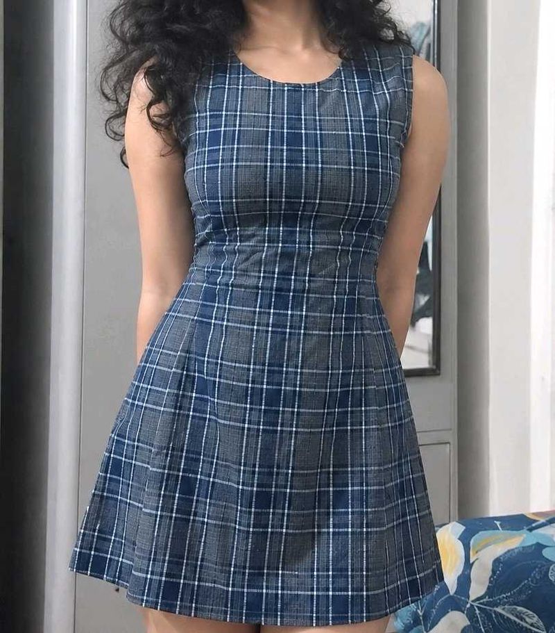 plaid dress cute pinteresty
