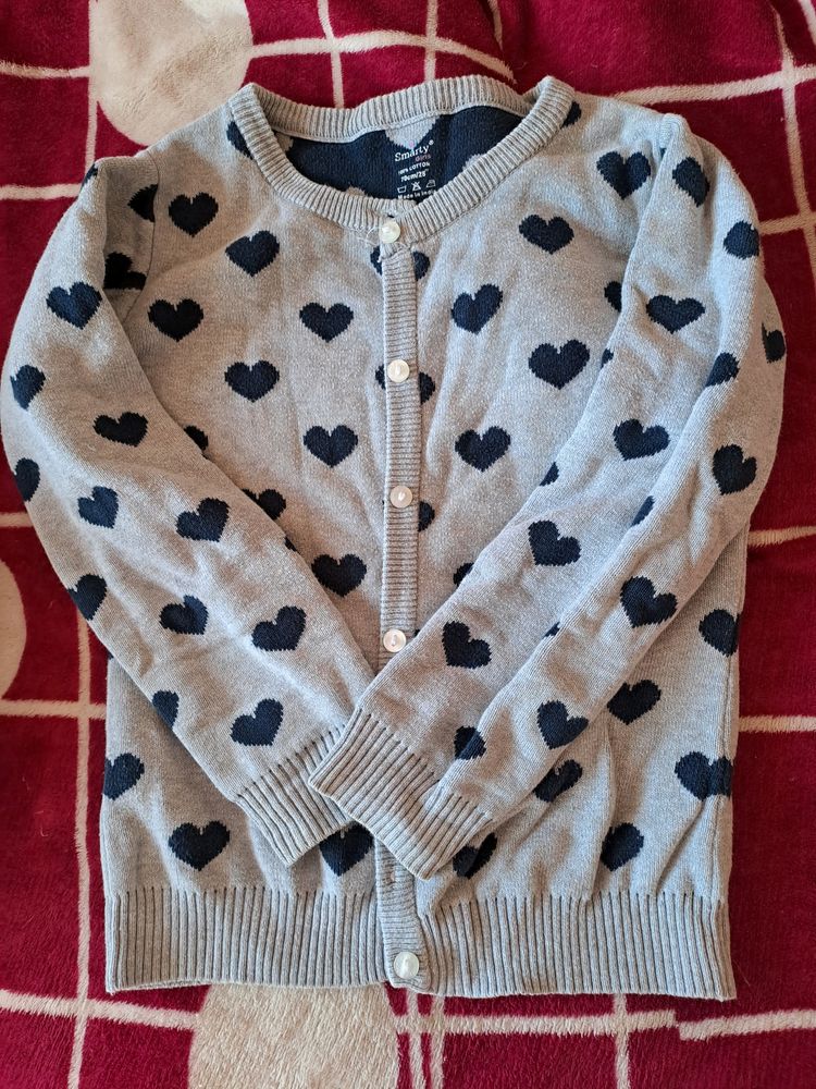 High QUALITY Girls Wool Cardigan