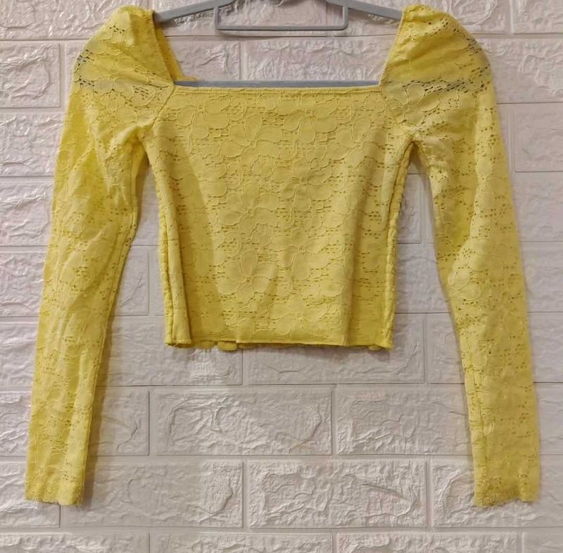 Yellow xxs Top