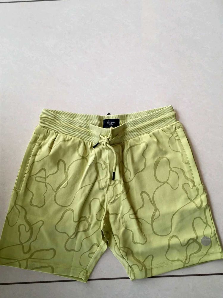 PEPE JEANS Men's Designer Camo Shorts