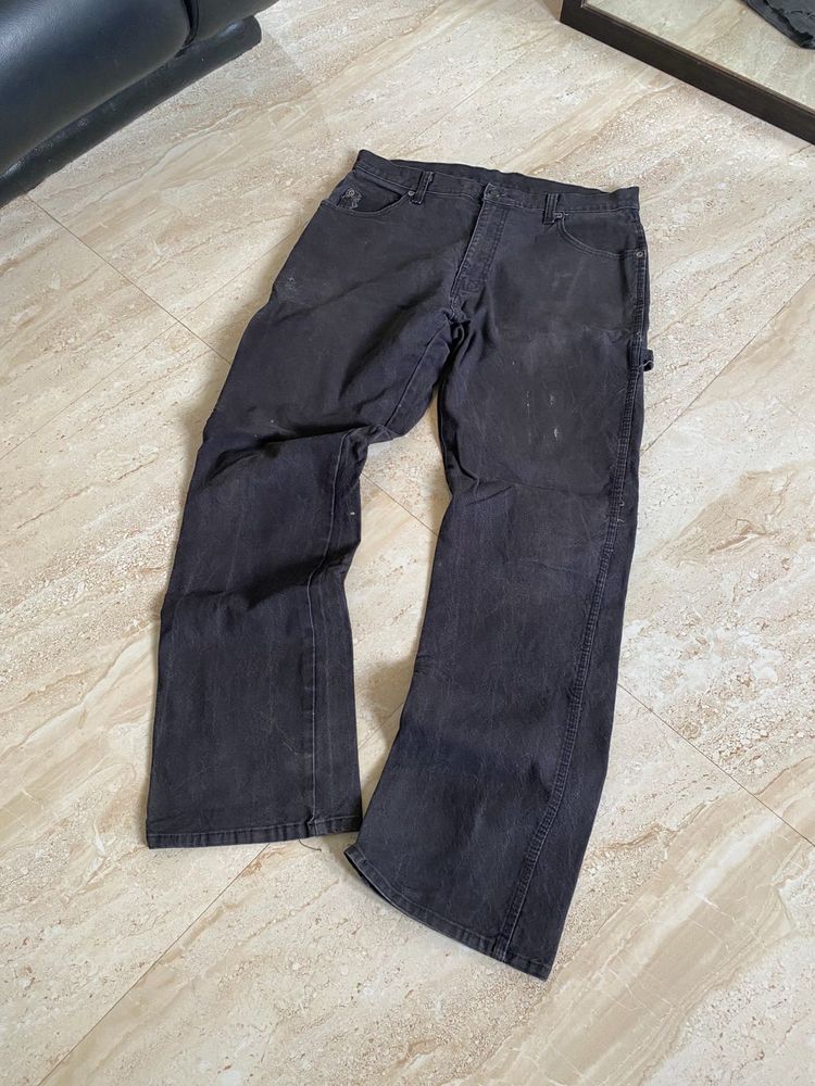 DICKIES Men's Black Carpenter Jeans